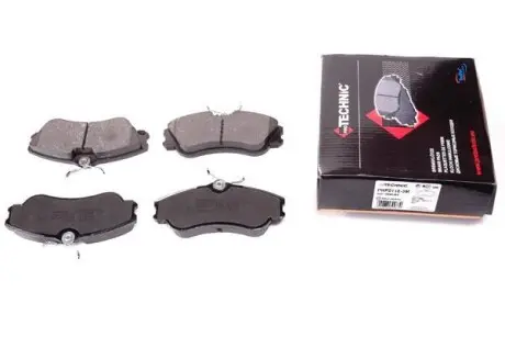 Гальмівні колодки дискові передні Citroen Berlingo 96-, Xsara 97- /Peugeot 306, Partner 96- PROTECHNIC PRP0118-3M