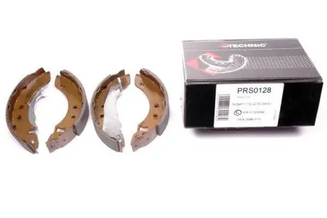 Тормозные колодки барабанные задние Ford Escort 1.1-1.6D 86-90 PROTECHNIC PRS0128