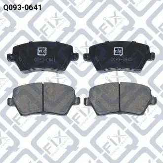 Колодки гальмівні передні дискові Q-fix Q0930641