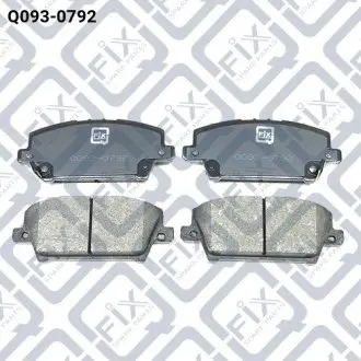 Колодки гальмівні передні дискові Q-fix Q0930792