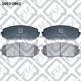 Колодки тормозные передние дисковые Q-fix Q0930862