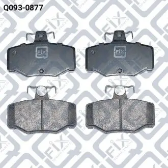 Колодки гальмівні задні дискові Q-fix Q0930877