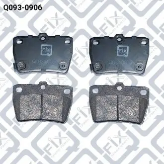 Колодки гальмівні задні дискові Q-fix Q0930906