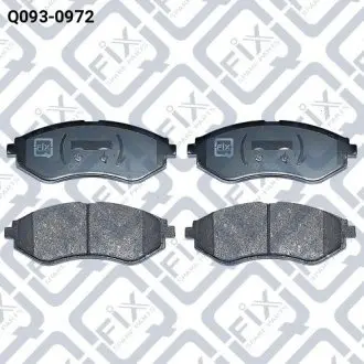 Колодки тормозные передние дисковые Q-fix Q0930972