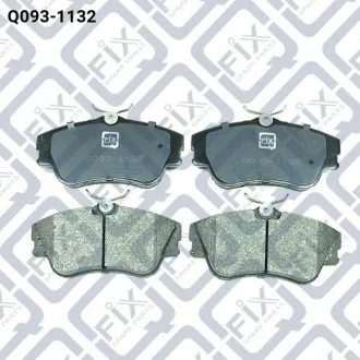 Колодки гальмівні передні дискові Q-fix Q0931132