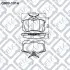 Колодки гальмівні задні дискові Q-fix Q0931314 (фото 3)