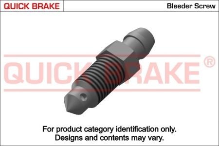 Штуцер прокачки гальм QUICK BRAKE 0033