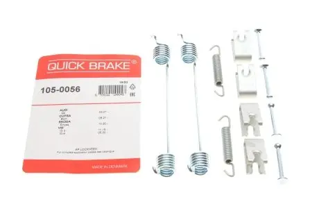 Комплект пружинок колодок стоянкового гальма QUICK BRAKE 105-0056