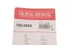 Комплект пружинок колодок стояночного тормоза QUICK BRAKE 105-0569 (фото 10)