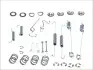 Комплект пружинок колодок стоянкового гальма QUICK BRAKE 105-0641 (фото 1)