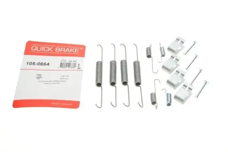 Комплект пружинок колодок стоянкового гальма QUICK BRAKE 105-0664