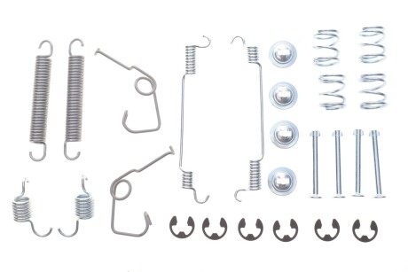 Комплект пружинок колодок стояночного тормоза QUICK BRAKE 105-0706 (фото 1)