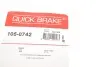 Комплект пружинок колодок стоянкового гальма QUICK BRAKE 105-0742 (фото 16)