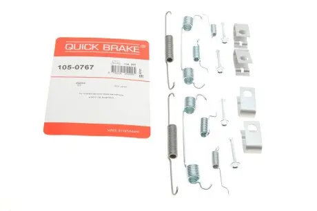 Комплект пружинок колодок стояночного гальма QUICK BRAKE 1050767 (фото 1)
