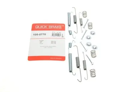 Комплект пружинок колодок стоянкового гальма QUICK BRAKE 105-0770