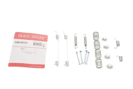 Комплект пружинок колодок стоянкового гальма QUICK BRAKE 105-0777