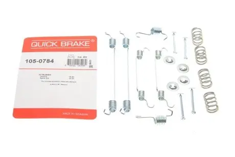 Комплект пружинок колодок стоянкового гальма QUICK BRAKE 105-0784