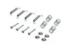 Комплект пружинок колодок стоянкового гальма QUICK BRAKE 105-0791 (фото 1)