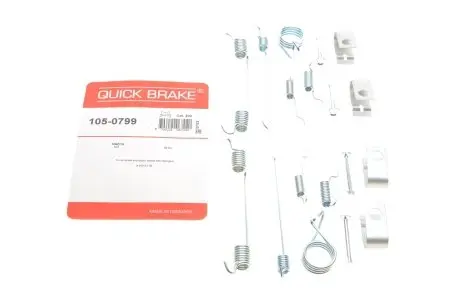 Комплект пружинок колодок стоянкового гальма QUICK BRAKE 105-0799
