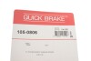 Комплект пружинок колодок стоянкового гальма QUICK BRAKE 105-0806 (фото 7)