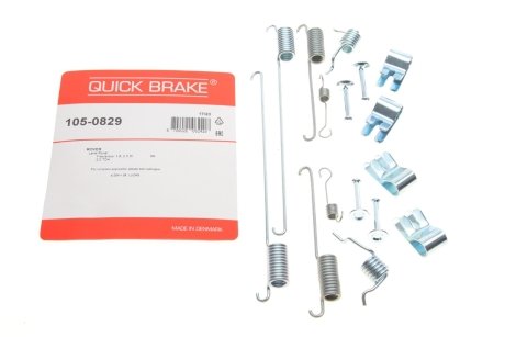 Комплект пружинок колодок стоянкового гальма QUICK BRAKE 105-0829