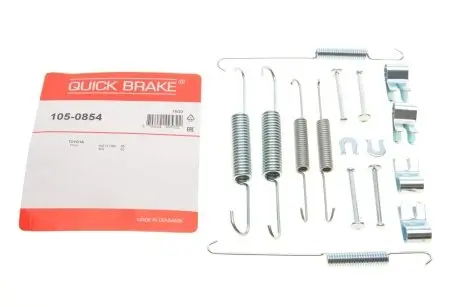 Комплект пружинок колодок стояночного тормоза QUICK BRAKE 105-0854