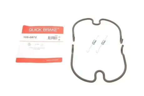 Комплект пружинок колодок стоянкового гальма QUICK BRAKE 105-0872