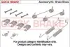 Комплект пружинок колодок стоянкового гальма QUICK BRAKE 105-0881 (фото 1)