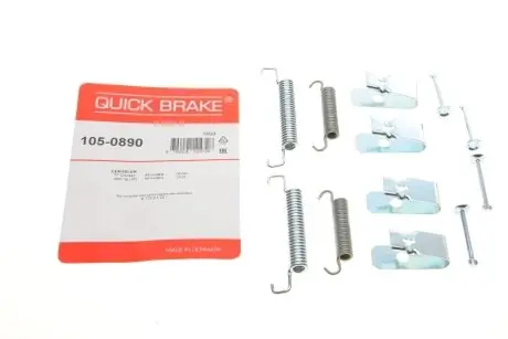 Комплект пружинок колодок стоянкового гальма QUICK BRAKE 105-0890