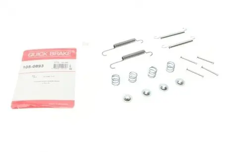 Комплект пружинок колодок стоянкового гальма QUICK BRAKE 105-0893