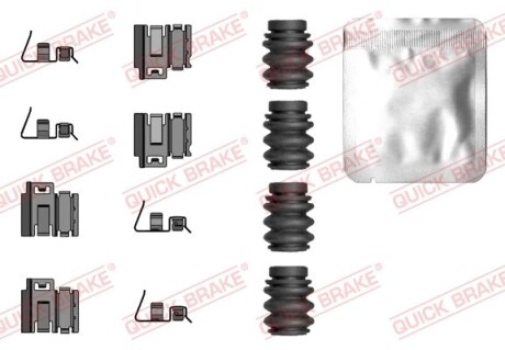 Комплект прижимних планок гальмівного супорту QUICK BRAKE 109-0119