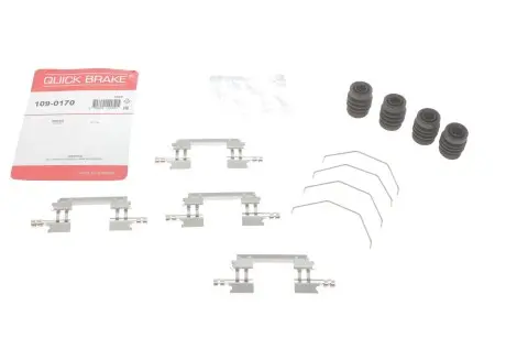 Комплект прижимных планок тормозного суппорта QUICK BRAKE 109-0170