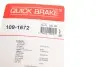 Комплект прижимных планок тормозного суппорта QUICK BRAKE 109-1672 (фото 5)