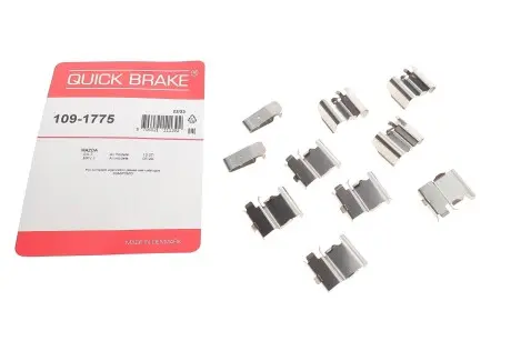 Комплект прижимних планок гальмівного супорту QUICK BRAKE 1091775