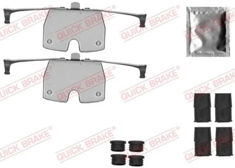 Планка супорта (переднього) прижимна (к-кт) BMW 5 (F10/F11)/7 (F01-F04) 08- (Ate) QUICK BRAKE 109-1851