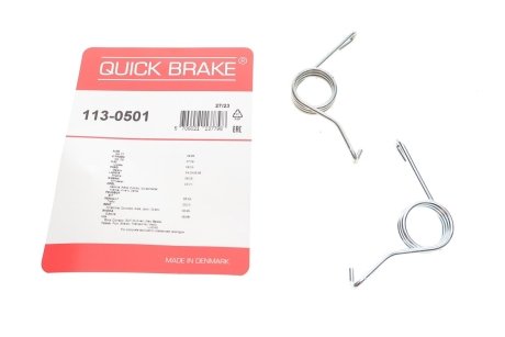 Комплект пружин суппорта QUICK BRAKE 113-0501