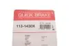Комплект направляющих суппорта QUICK BRAKE 113-1430X (фото 19)