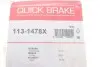 Комплект направляючих супорту QUICK BRAKE 113-1478X (фото 2)