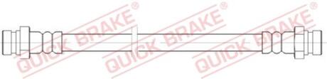 Гальмівний шланг задн Hyundai Accent Ii Mitsubishi Lancer Vii, Outlander I, Outlander Ii 1.3-2.4 01.00-12.13 QUICK BRAKE 25.067
