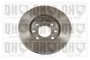 Тормозной диск Opel Astra F/Kadett E 91- QUINTON HAZELL BDC3205 (фото 2)