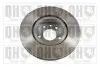 Тормозной диск Opel Omega A/B 87-03/Senator B 87-93 QUINTON HAZELL BDC4439 (фото 2)