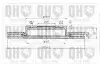 Тормозной диск Citroen Nemo/Peugeot Bipper 08- QUINTON HAZELL BDC4674 (фото 2)