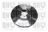 Тормозной диск 283mm Peugeot 407 04-10/ 508 10-18/ Citroen Berlingo 18- QUINTON HAZELL BDC5444 (фото 1)