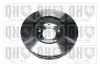 Тормозной диск 283mm Peugeot 407 04-10/ 508 10-18/ Citroen Berlingo 18- QUINTON HAZELL BDC5444 (фото 2)