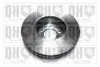 Тормозной диск BMW 5 (E60/E61)/6 (E63) 03- QUINTON HAZELL BDC5458 (фото 2)