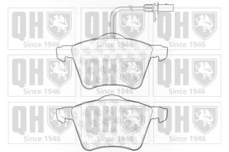 Тормозные колодки дисковые QUINTON HAZELL BP1199