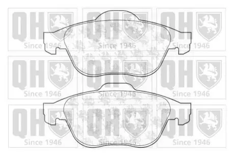 Гальмiвнi колодки дисковi QUINTON HAZELL BP1320