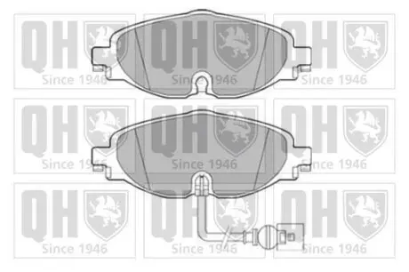 Тормозные колодки дисковые QUINTON HAZELL BP1820