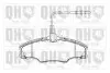 Тормозные колодки дисковые QUINTON HAZELL BP864 (фото 1)