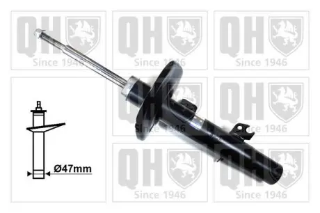 Амортизатор газовый передний левый, d=47mm QUINTON HAZELL QAG878006